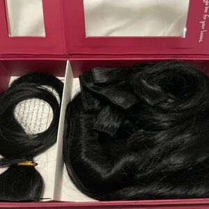 Jet Black - 20" (120g) - Luxy Hair Clip-In Hair Extensions / Jet
Black / 120g